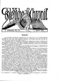 Schlesien : Illustrierte Zeitschrift für die Pflege heimatlicher Kultur. Zeitschrift des Kunstgewerbevereins für Breslau u. die Provinz Schlesien, 5. Jahrgang, 1912, 1 April, Nr 13