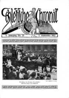 Schlesien : Illustrierte Zeitschrift für die Pflege heimatlicher Kultur. Zeitschrift des Kunstgewerbevereins für Breslau u. die Provinz Schlesien, 5. Jahrgang, 1912, 1 September, Nr 23