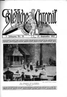 Schlesien : Illustrierte Zeitschrift für die Pflege heimatlicher Kultur. Zeitschrift des Kunstgewerbevereins für Breslau u. die Provinz Schlesien, 5. Jahrgang, 1912, 15 September, Nr 24