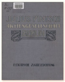 Musterbuch für die Ausrüstung der Eisenbahn-Fahrzeuge mit elektrischer Beleuchtung