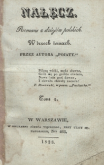 Nałęcz : romans z dziejów polskich : w trzech tomach. Tom 2