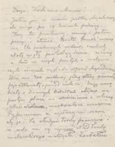 [Listy Stanisława Janowskiego do Malwiny Janowskiej, matki, i do Bronisławy Rychter-Janowskiej, siostry, od VII 1915 do IV 1916 r.]