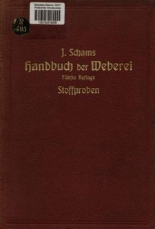 [Handbuch der Weberei : Stoffproben]