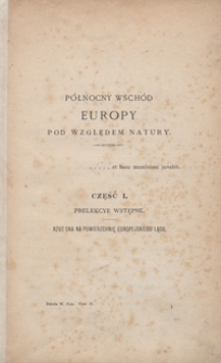 P&oacute;łnocny wsch&oacute;d Europy i hydrografija Polski