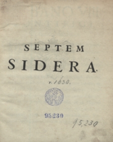 Septem Sidera