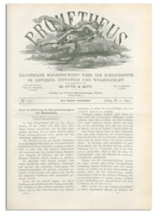 Prometheus : Illustrirte Wochenschrift über die Fortschritte in Gewerbe, Industrie und Wissenschaft. 3. Jahrgang, 1892, Nr 130