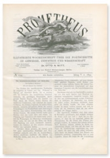 Prometheus : Illustrirte Wochenschrift über die Fortschritte in Gewerbe, Industrie und Wissenschaft. 5. Jahrgang, 1894, Nr 254