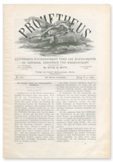Prometheus : Illustrirte Wochenschrift &uuml;ber die Fortschritte in Gewerbe, Industrie und Wissenschaft. 5. Jahrgang, 1894, Nr 260